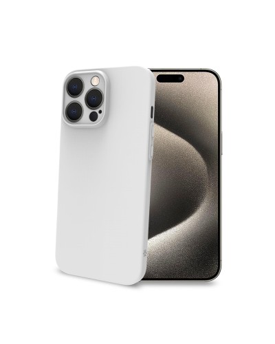 SPACE - Cover morbida super sottile in TPU colore bianco compatibile con Apple iPhone 16 Pro Max [IPHONE 16 CASES]