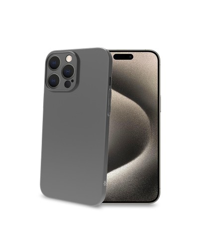 SPACE - Cover morbida super sottile in TPU colore nero compatibile con Apple iPhone 16 Pro Max [IPHONE 16 CASES]