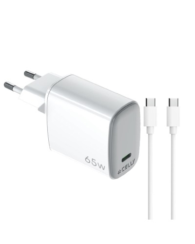UPTC1USBC65WCTC - 65W GaN Wall Charger + USB-C to USB-C cable [UPTC COLLECTION]