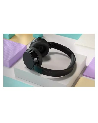 CUFFIA OVER-EAR WIRELESS BASS+ BLACK