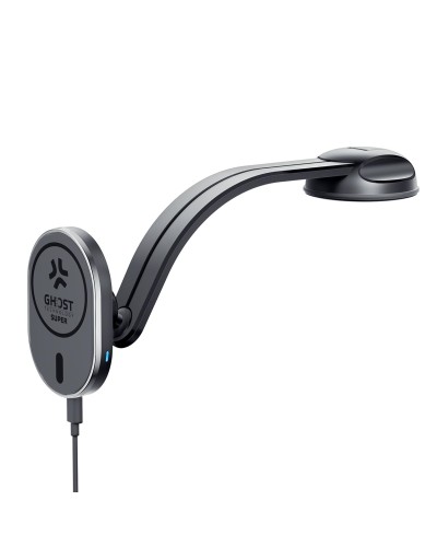 GHOSTSUPMAGFL - 15W Wireless Charger Car Holder compatible with Magsafe technology