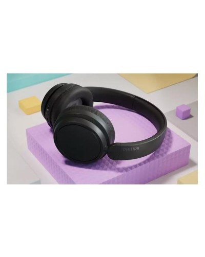 CUFFIA OVER-EAR WIRELESS BASS+ SERIE 5 BLACK