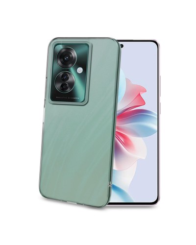 GELSKIN - Cover morbida trasparente in TPU compatibile con Oppo Reno 11F 5G