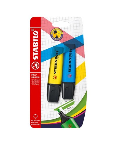 CF2 STABILO BL 2 BOSS GIALLO/BLU