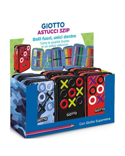 ASTUCCI A 3 SCOMPARTI TRIS - ESPOSITORE