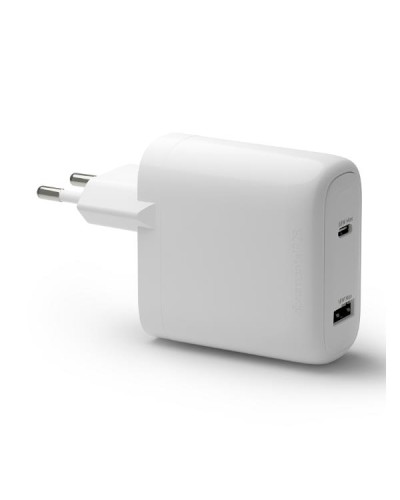 re-charge - EU Wall Charger - USB-C - 65W+USB-A 18W - W