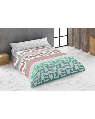 Tripoli Hosteline: Set Copripiumino Matrimoniale Verde 2 Pezzi