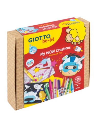 KIT CREATIVO GIOTTO BEBE'' WOW CREATIONS