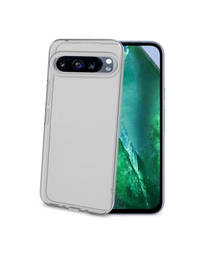 GELSKIN - Cover morbida trasparente in TPU compatibile con Google Pixel 9/ Pixel 9 Pro