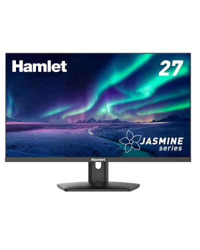 HM27JF-V Monitor 27" FHD IPS 100Hz Multimediale. Ingressi HDMI + VGA - ENERGY STAR 8.0 - Garanzia 3 anni
