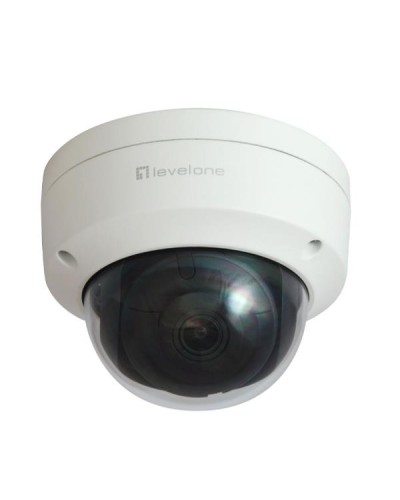 LEVELONE FCS-3404 - TELECAMERA IP DOME FISSA GEMINI 6MP, PO3 802.3AF, H.265, IP67
