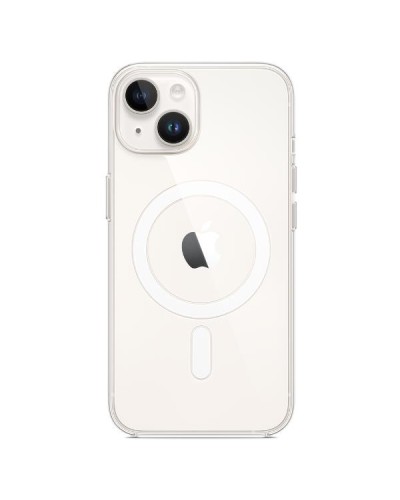 Custodia MagSafe trasparente per iPhone 14