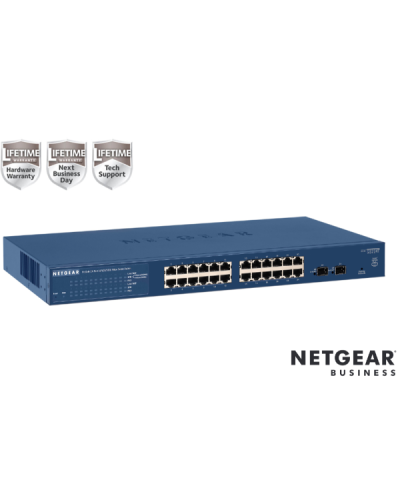 NETGEAR GS724T-600EUS - Smart Managed 24 porte 2SFP 1G