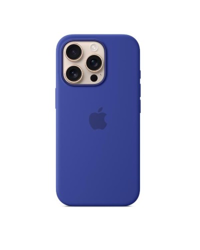 Custodia MagSafe in silicone per iPhone 16 Pro Max - Blu oltremare