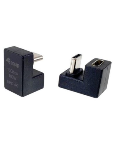 EQUIP - ADATTATORE USB-C U plug, 10Gbps, PD 100W, 2-pezzi