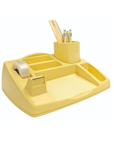 DESK ORGANIZER OLIVER GIALLO PASTELLO