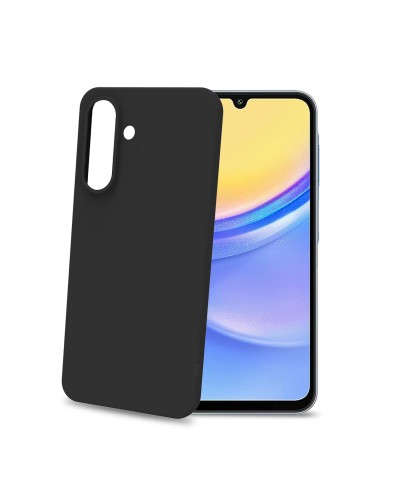 CROMO - Cover in morbido TPU con finitura soft touch colore nero compatibile con Samsung Galaxy A56 5G/ Galaxy A56 5G Enterpris