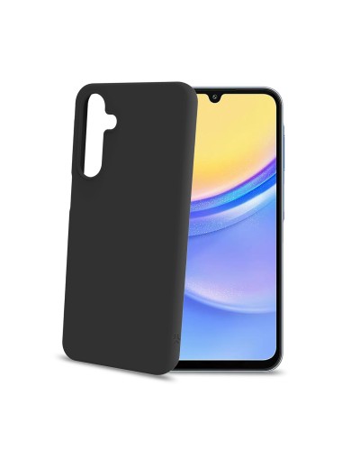 CROMO - Cover in morbido TPU con finitura soft touch colore nero compatibile con Samsung Galaxy A36 5G/ Galaxy A36 5G Enterpris
