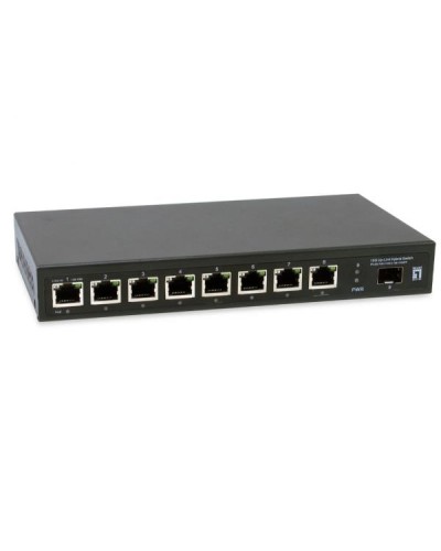 LEVELONE GEP-0925 - SWITCH PoE 9-PORTE 2,5 Gigabit, 8x PoE, 1x 10G/SFP+, 120W