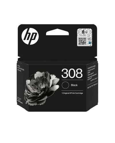 Cartuccia di inchiostro nero originale HP 308