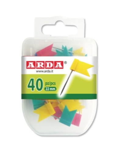 CF40 SPILLI BANDIERA  GAMBO 2 2 CM