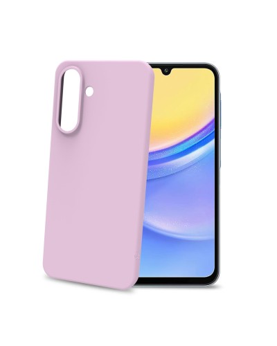 CROMO - Cover in morbido TPU con finitura soft touch colore rosa compatibile con Samsung Galaxy A56 5G/ Galaxy A56 5G Enterpris