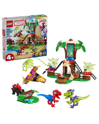 BATTAGLIA CON IL RAPTOR AL QUARTIER GENERALE SULL''ALBERO DI SPIDER-MAN E GOBBY