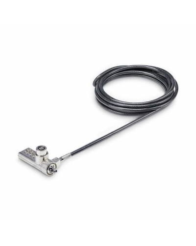 Cavo di Sicurezza per Notebook a duplice accesso da 2m, con chiave identica e a combinazione per dispositivi K-Slot, cavo d''ac