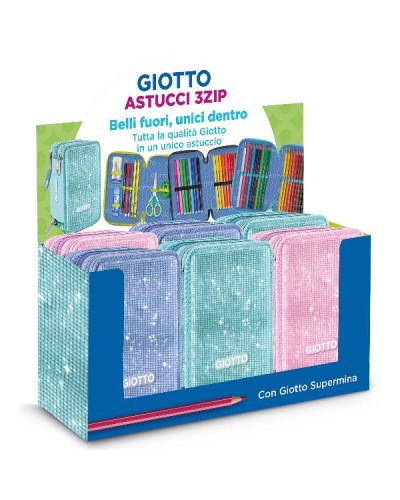 ASTUCCI A 3 SCOMPARTI CRYSTAL - ESPOSITORE