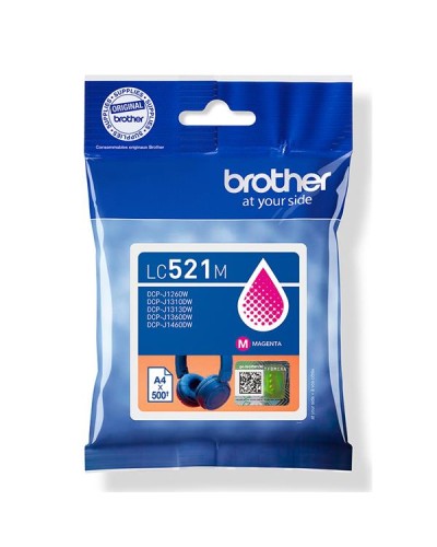 Cartuccia inchiostro Magenta Brother LC521M