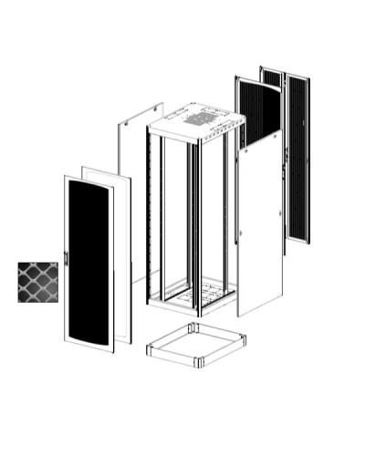 RACK 42U 800X1000X2057