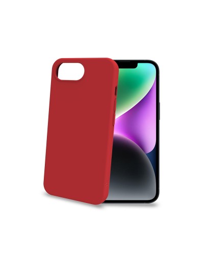 CROMO - Cover in morbido TPU con finitura soft touch colore rosso compatibile con Apple iPhone 16e/ iPhone 17e