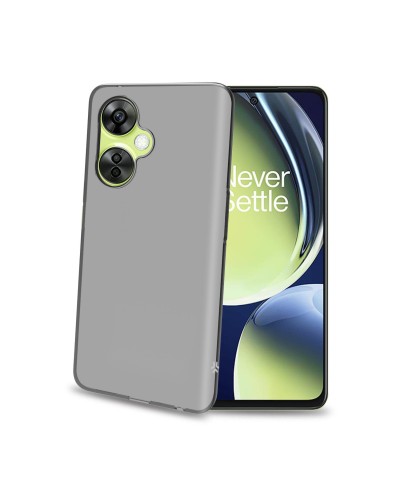 GELSKIN - Cover morbida trasparente nero in TPU compatibile con Oneplus Nord CE 3 Lite