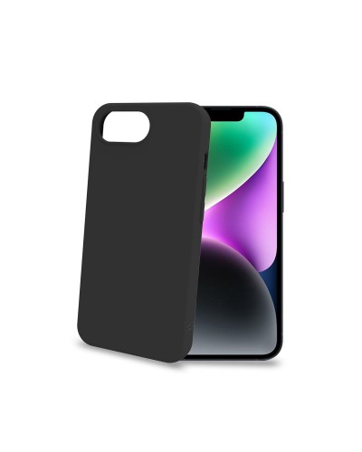 CROMO - Cover in morbido TPU con finitura soft touch colore nero compatibile con Apple iPhone 16e/ iPhone 17e