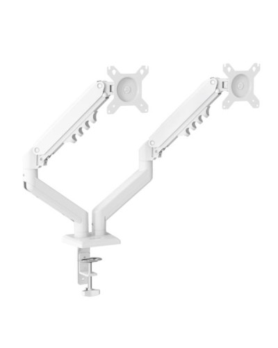 NILOX TECH - Supporto a doppio braccio per monitor da 15” a 32”