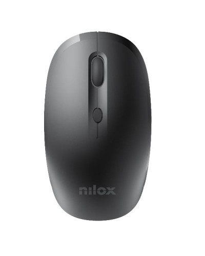 NILOX TECH - Mouse ottico, connessione wireless 2.4 Ghz, 4000DPI, 4 tasti, funziona con pile AA(non incluse)