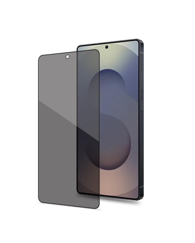 PRIVACY FULL GLASS - Vetro 9H con effetto Privacy e bordo colorato nero compatibile con Samsung Galaxy S26 Ultra 5G/ Galaxy S26