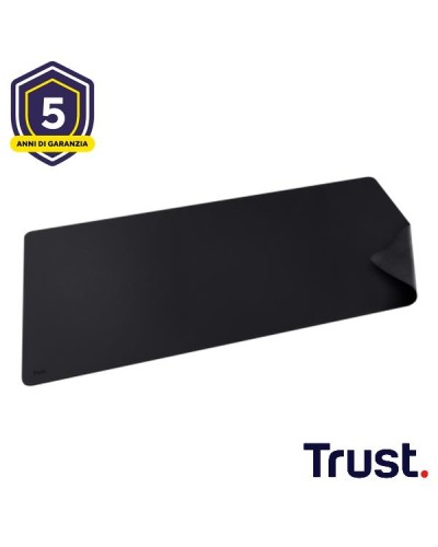 TAPPETINO/MOUSEPAD XXL PROTEGGI SCRIVANIA MISURA 900x430 - TRUST BENYA XXL - NERO