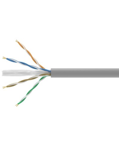 EQUIP - Cavo di installazione U/UTP Cat.6, 250MHz, LSZH/LSOH, Eca, PVC, 305m