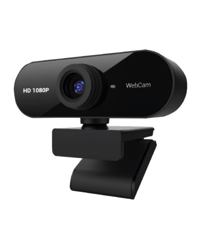 NILOX TECH - Webcam con risoluzione 1080p, perfetta per uso Skype, Hangouts, Zoom, Plug & Play, risoluzione Full HD a 30 fps, m