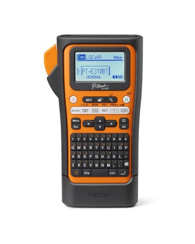 Etichettatrice elettronica palmare per settore elettrico con valigetta inclusa Brother PTE310BTVP