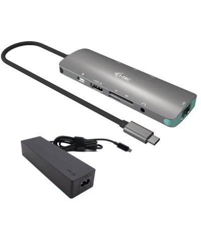 DOCKING STATION USB-C - HDMI+LAN+PD100W+ Alimentatore