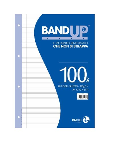 RICAMBI RINFORZATI BANDUP A4 100GR - B