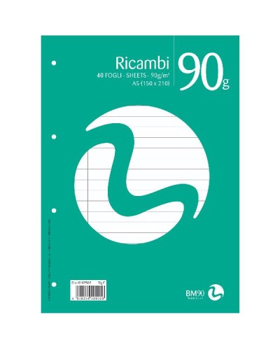 RICAMBI NON RINFORZATI A5 90GR - C