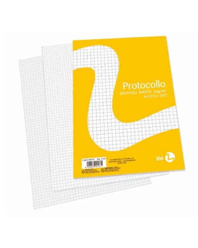 RISMA 200FF PROTOC.A4 60GR RIG 5MM