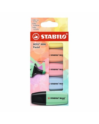 BOSS MINI PASTEL - 5 PEZZI