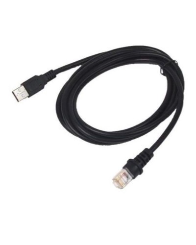 CBL USB,TYPE A, BLACK, POT, COILE