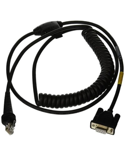 CAVO RS232 NERO DB9 FEMALE COILED