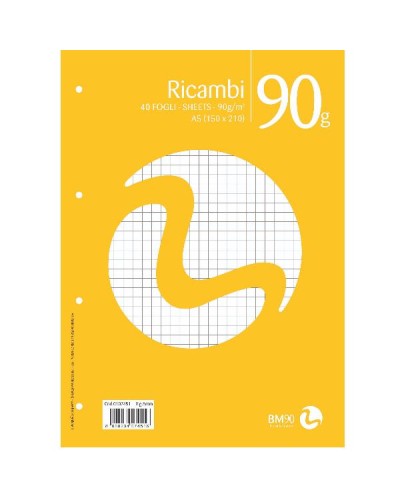 RICAMBI NON RINFORZATI A5 90GR - Q