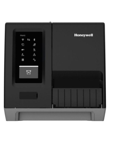 PM45A, Icon Display, Ethernet, Fixed Hanger, TT, 300 DPI, No Power Cord